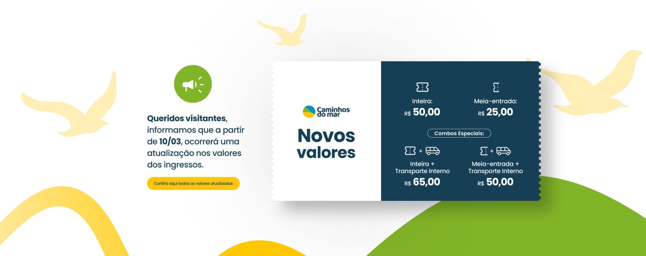 Mudança Tarifa