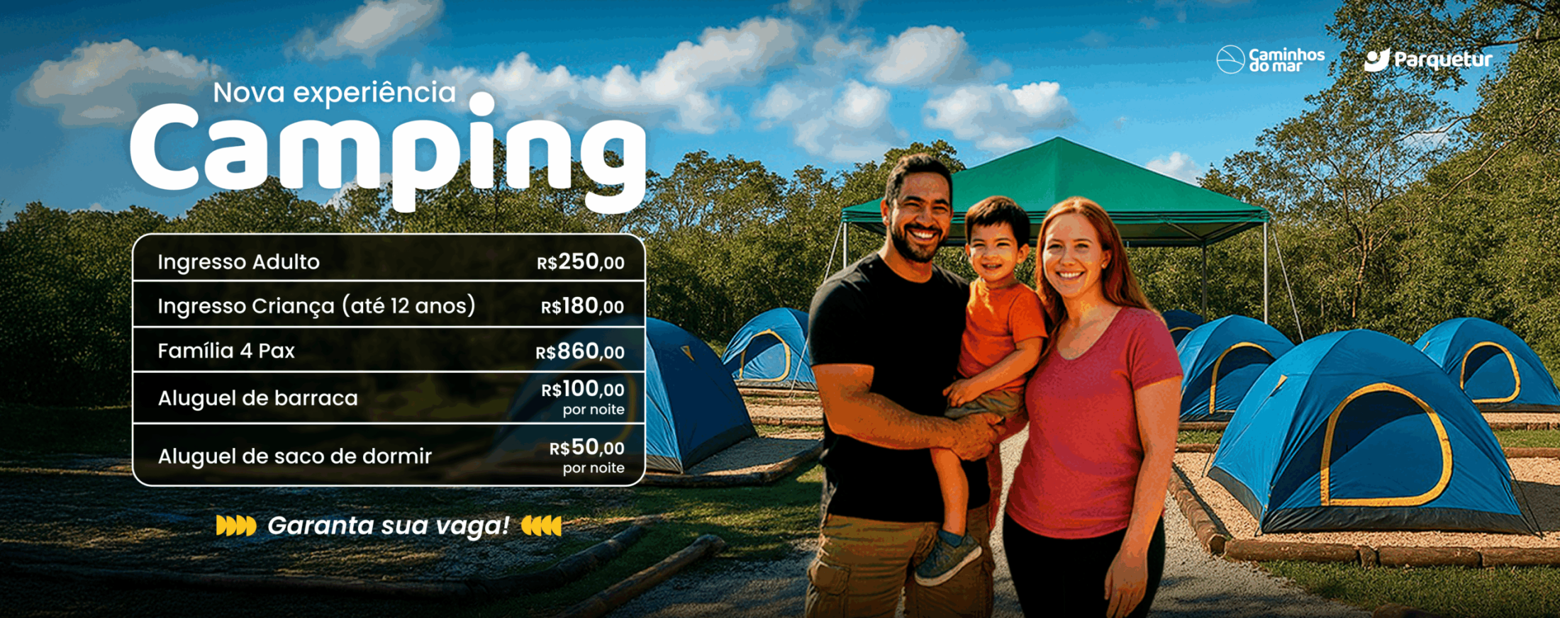 camping familia